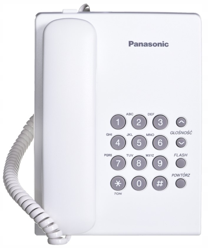 Káblový telefón Panasonic KX-TS500PDW